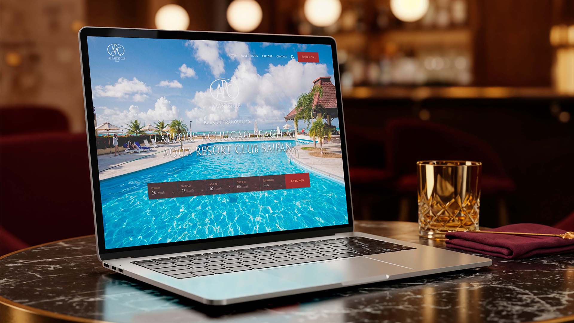 Featured image of Aqua Resort Club Saipan Web Design