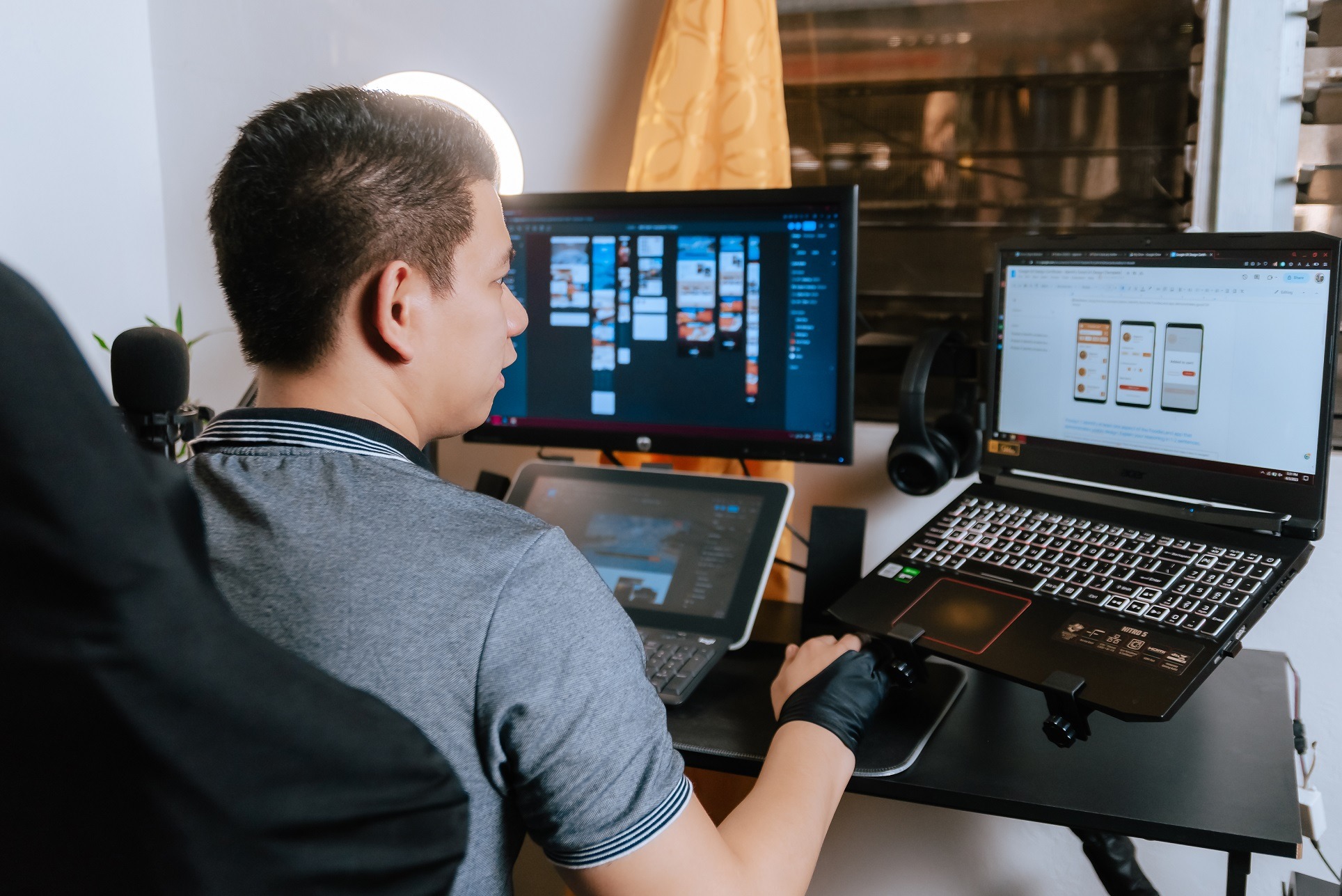 Regie Workstation Set Up